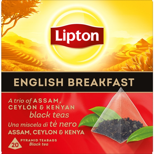 Chá Preto English Breakfast embalagem 20 unidades