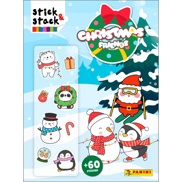 Christmas friends.Stick & stack.