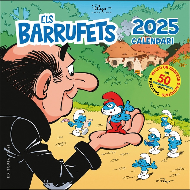 Calendari Barrufets 2025