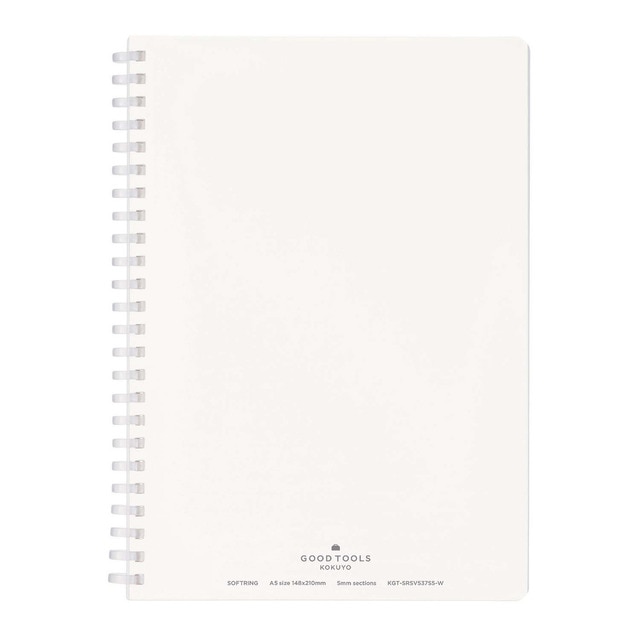 Cuaderno Soft Ring Kokuyo Good Tools A5 Cuadriculado.