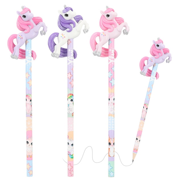 Lápiz con figurita unicornio Ylvi.