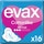 EVAX Cottonlike compresa con alas normal bolsa 16 unidades