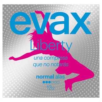 EVAX Liberty compresa con alas normal caja 22 unidades