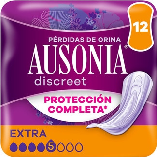 AUSONIA DISCREET Extra pad for urinary incontinence bag 12 units