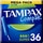 TAMPAX Compak tampones con aplicador súper paquete 36 unidades
