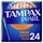 TAMPAX Pearl tampones con aplicador super plus caja 24 unidades