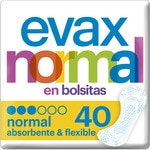 salvaslip normal plegado en bolsitas caja 40 unidades