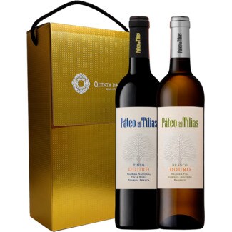 Patéo das Tílias Vinho Tinto e Branco do Douro Pack 2 unidades garrafa 75 cl
