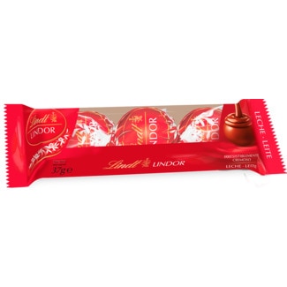 Lindt Bombons Trio Lindor embalagem 37 g