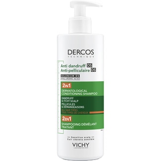 VICHY champú acondicionador anticaspa 2 en 1 frasco 390 ml