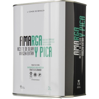 precios Amarga Y Pica Aceite De Oliva Virgen Extra Dop Montes De Granada Lata 3 L en Hipercor