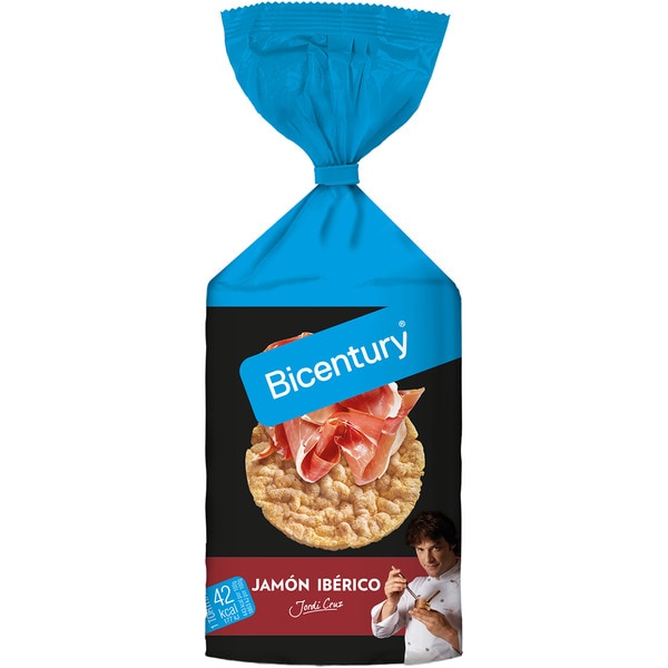 tortitas de maíz con sabor a jamón ibérico por Jordi Cruz bolsa 123,5 g