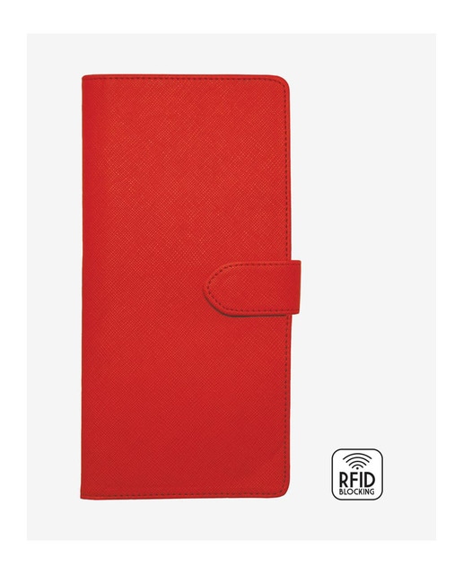 Porta Documentos de Viaje Legami Rojo