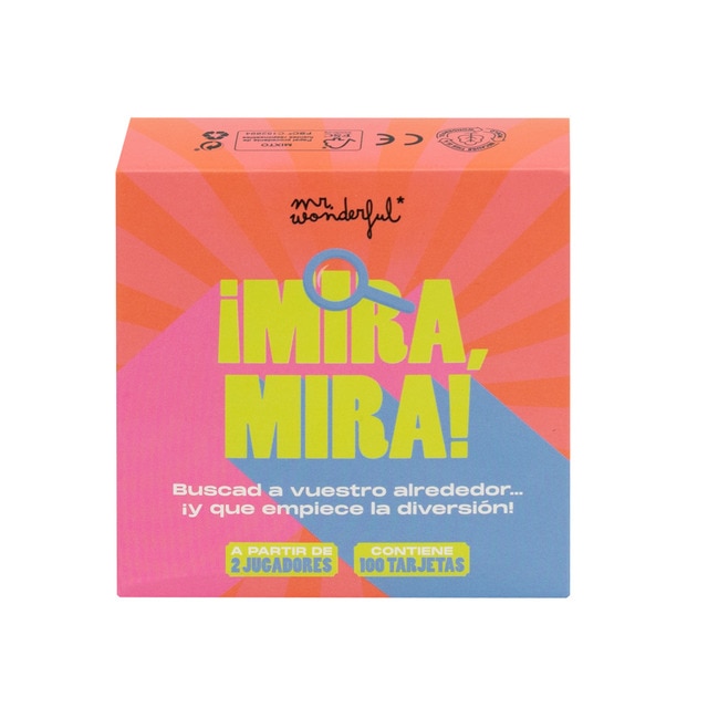 Juego de cartas Mr Wonderful: ¡Mira, mira!.