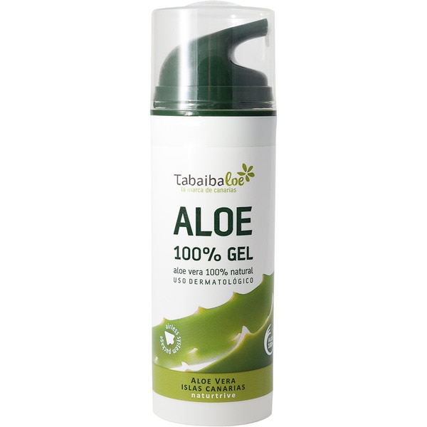 100% natural aloe vera cream gel flask 150 ml