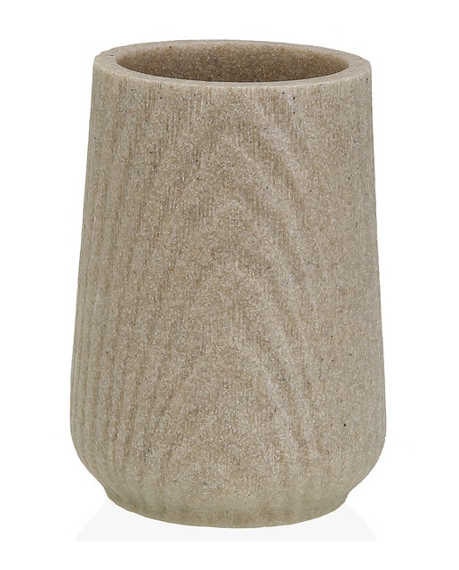 Portacepillos efecto madera
