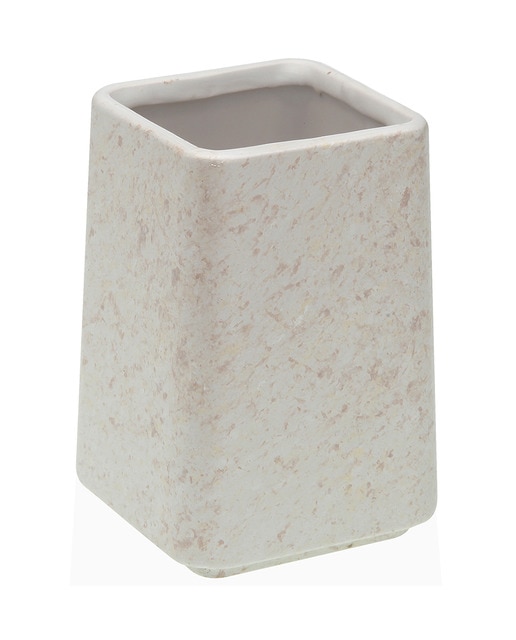 Portacepillos piedra blanca