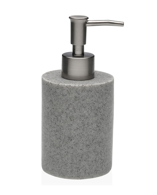 Dispensador base redonda gris