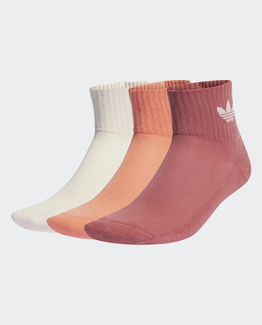 Pack de 3 pares de calcetines clásicos Mid-Cut adidas Originals