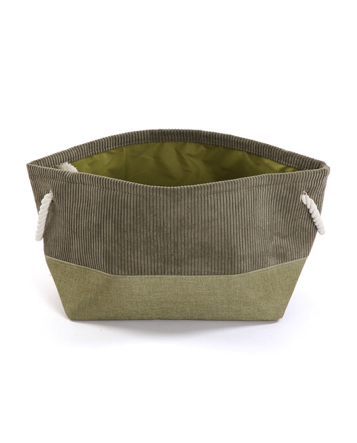 Cesta coduroy cuadrada