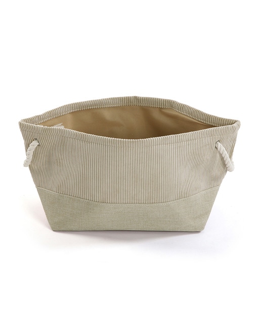 Cesta coduroy cuadrada