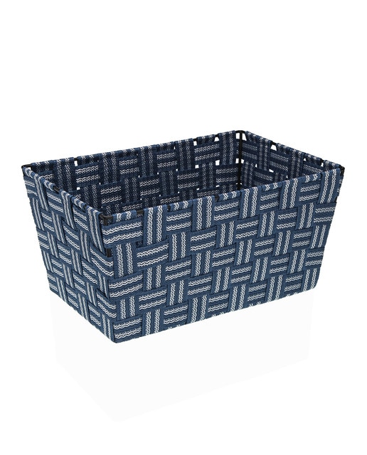 Cesta grande azul