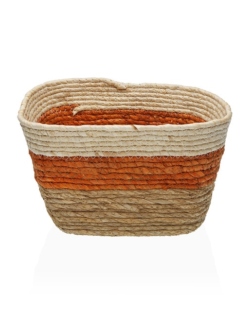 Cesta cubo naranja