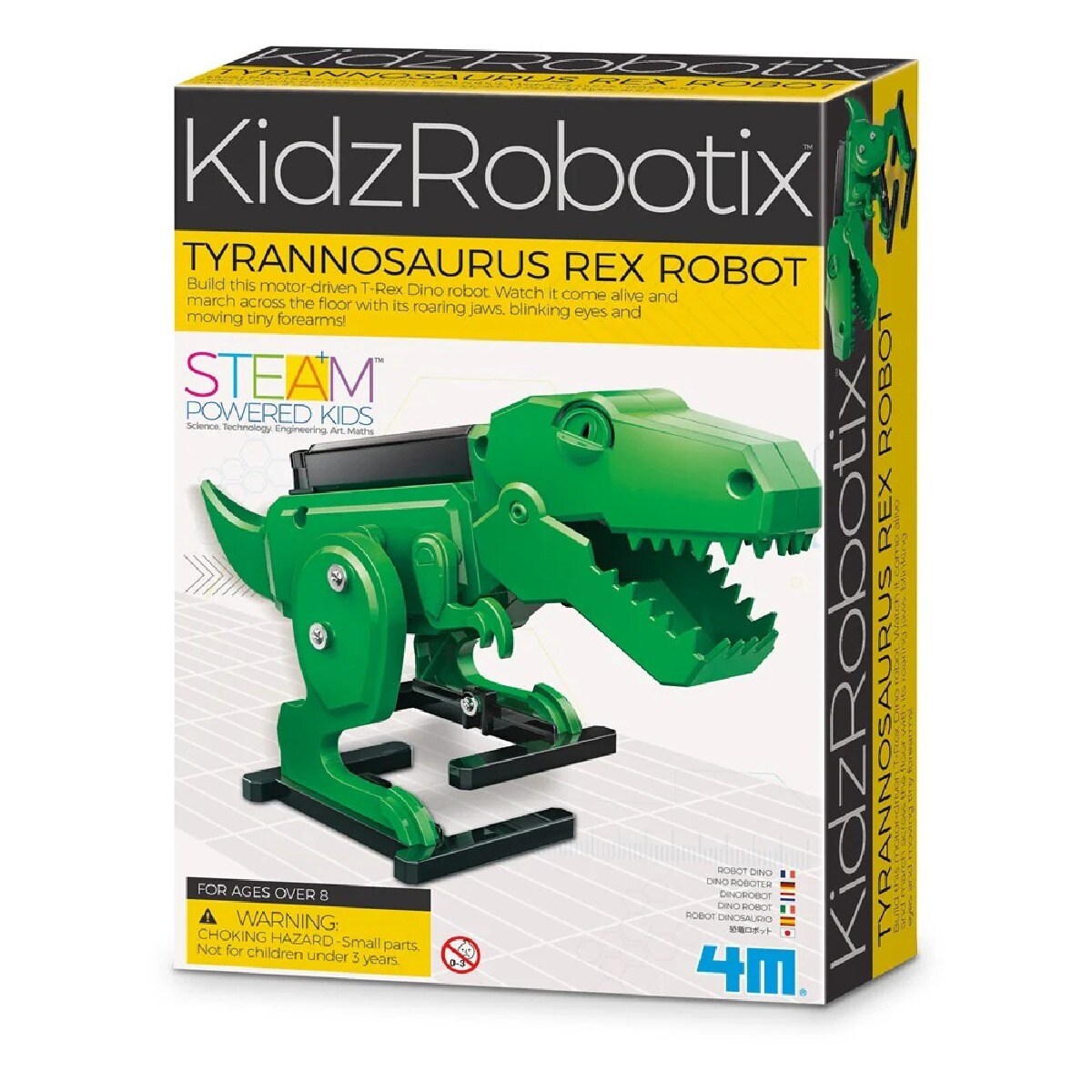 Imagem 0 de KidzRobotix - Robô Tiranossauro Rex- 4M