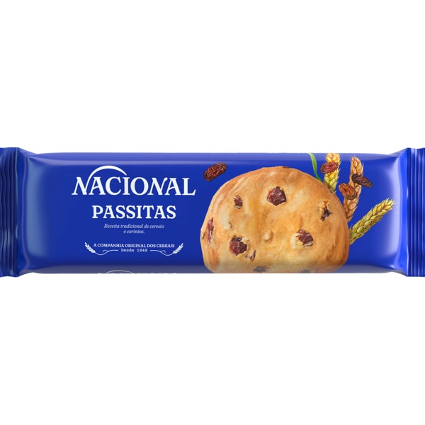 Bolachas Passitas embalagem 150 g