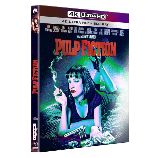 Pulp fiction (Edición Especial Funda) (4K Ultra HD + Blu-Ray).