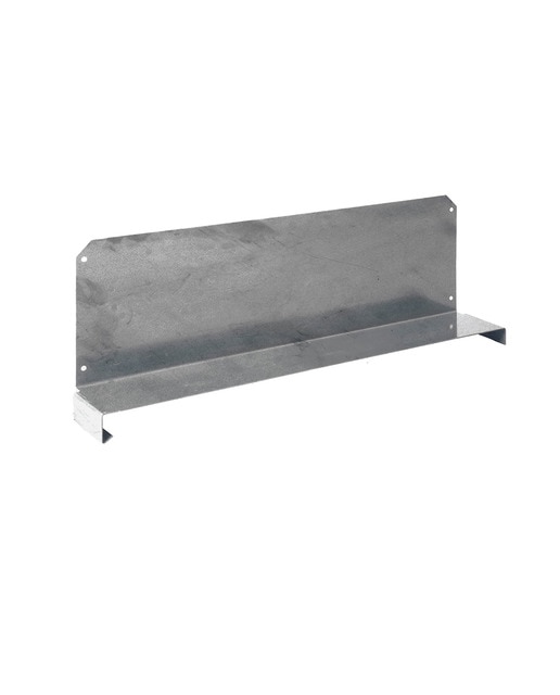 Divisor de pestaña para estantería galvanizado 400 x 200 mm