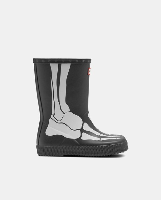 Botas de agua de niña Hunter en negro