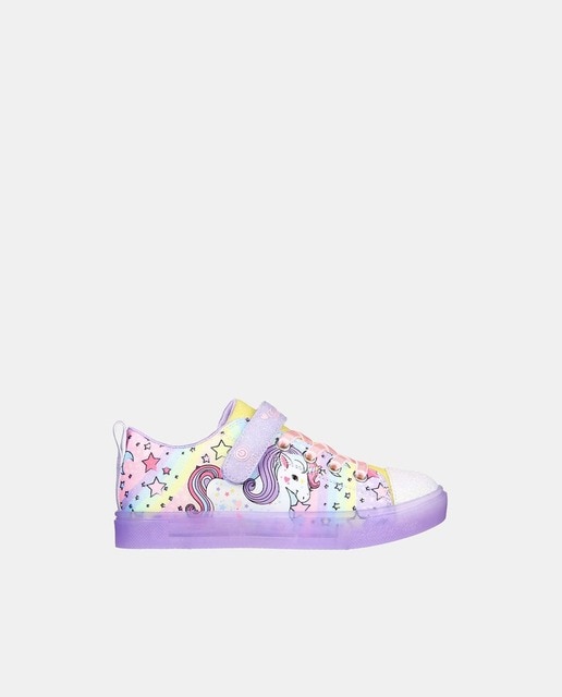 Zapatillas Twinkle Sparks Ice Unicorn Burst de niña tipo casco bajas con luces
