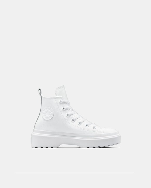 Zapatillas casual de niña Chuck Taylor All Star Lugged Lift Platform Alta Piel Converse