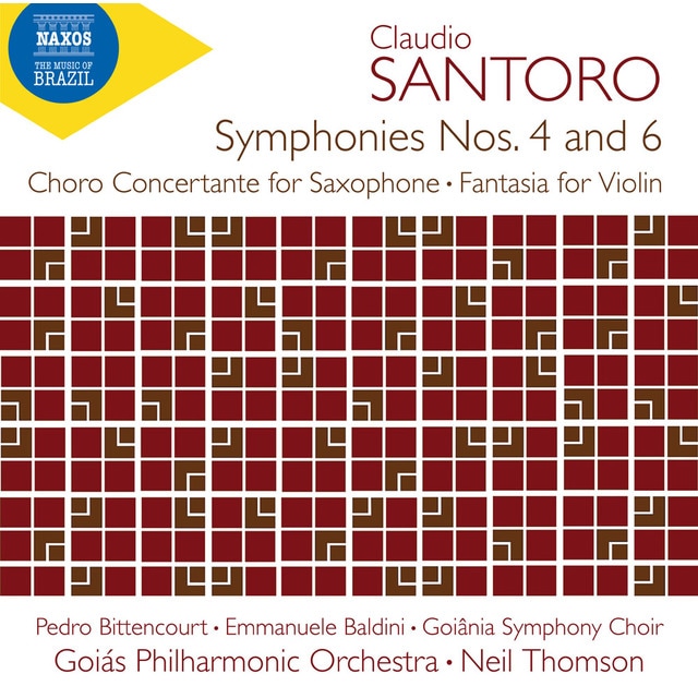 Santoro: Sinfonías 4 y 6 (CD).