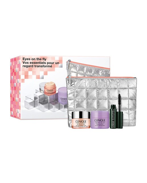 Estuche de regalo Navidad Contorno de ojos All About Eyes + 3 regalos Clinique