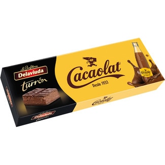 DELAVIUDA Cacaolat chocolate nougat case 140 g