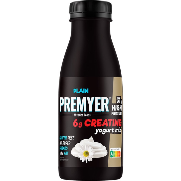 Iogurte Líquido Natural Proteína+Creatina embalagem 500 ml