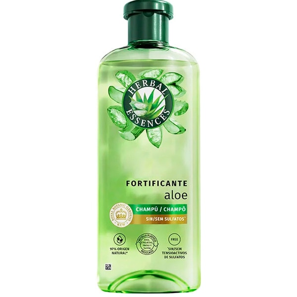 Champo Herbal Fortificante Aloe Vera embalagem 350 ml