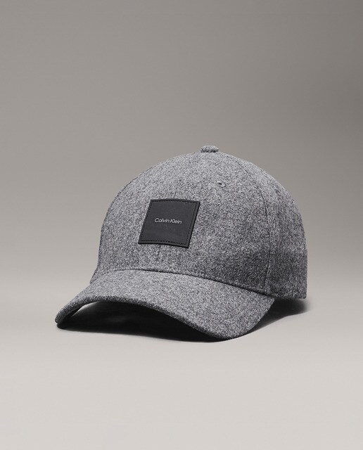 Gorra lisa de hombre de lana