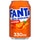 FANTA ZERO Orangen-Erfrischungsgetränk zuckerfrei mit Kohlensäure Dose 33 cl