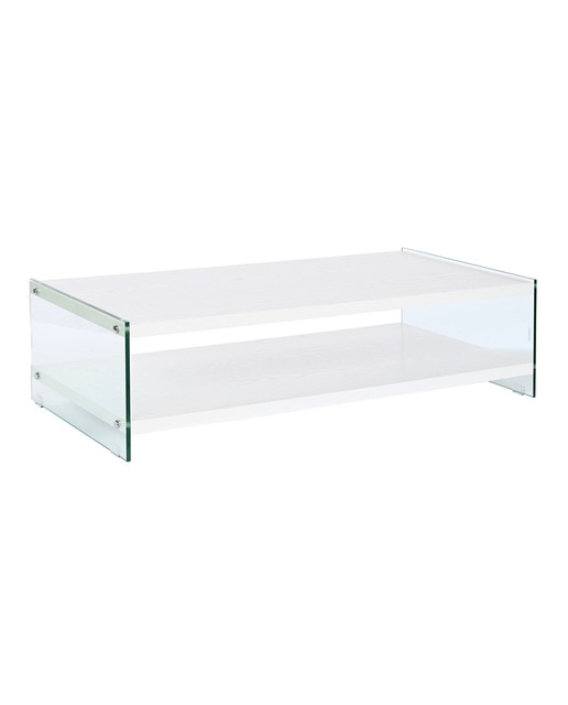 Mesa centro cristal mdf 130x65