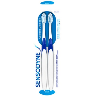 Sensodyne Escova de Dentes  Cuidado  Suave x2 embalagem 2 unidades
