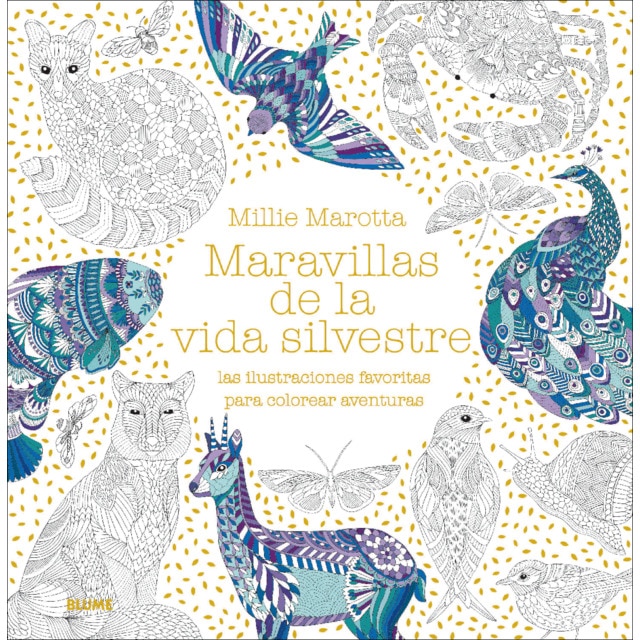 Maravillas de la vida silvestre: Las ilustraciones favoritas para colorear aventuras (Tapa blanda)