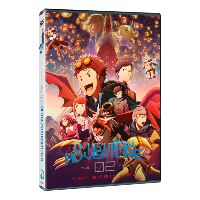 Digimon adventure 02: the beginning película (DVD).