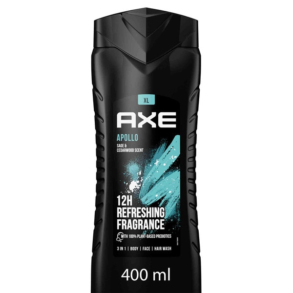 Gel de Banho Apollo embalagem 400 ml