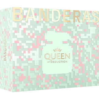 ANTONIO BANDERAS Queen Seduction estuche con eau de toilettte femenina 50 ml + lujosa loción corporal 75 ml