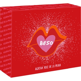 AGATHA RUIZ DE LA PRADA Beso estuche con eau de toilette natural femenina Spray 50 ml + eau de toilette natural 30 ml