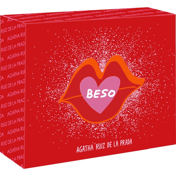 Beso estuche con eau de toilette natural femenina spray 50 ml + eau de toilette natural 30 ml