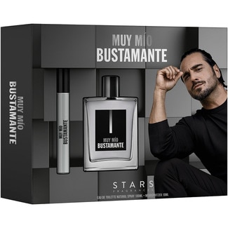 BUSTAMANTE Muy Mio estuche con eau de toilette masculina natural spray 100 ml + desodorante 150 ml